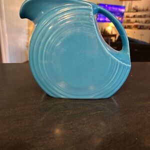 Peacock Fiestaware Disc Pitcher 67 oz